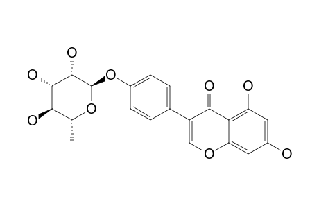 GENISTEIN-4'-O-ALPHA-L-RHAMNOPYRANOSIDE