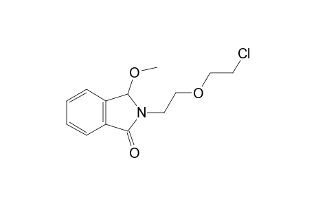 2-(2-(2-chloroethoxy)ethyl)-3-methoxyisoindolin-1-one