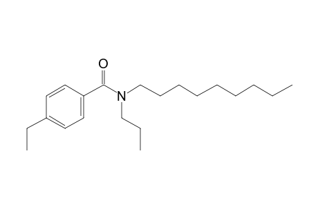 Benzamide, 4-ethyl-N-propyl-N-nonyl-