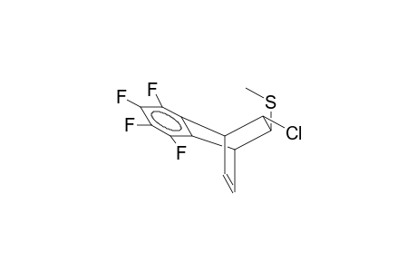 5-EXO-CHLORO-6-ENDO-METHYLTHIO-2,3-TETRAFLUOROBENZOBICYCLO[2.2.2]OCTA-2,7-DIENE