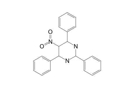 5-Nitro-2,4,6-triphenylhexahydropyrimidine