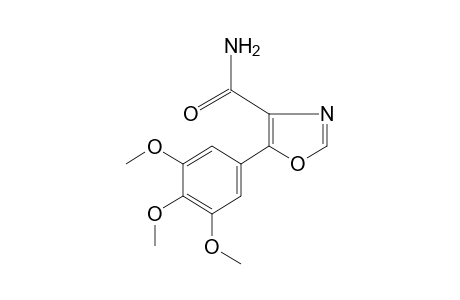 5-(3,4,5-trimethoxyphenyl)-4-oxazolecarboxamide