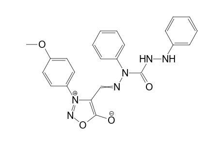 3-(4-Methoxyphenyl)sydnon-4-ylaldehyde 2,5-diphenylcarbazone