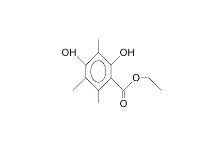 3,5-Dimethyl-orsellinic acid, ethyl ester