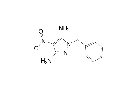 1-Benzyl-4-nitro-1H-pyrazole-3,5-diamine