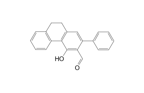 4-hydroxy-2-phenyl-9,10-dihydrophenanthrene-3-carbaldehyde