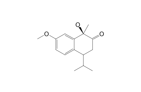 1-HYDROXY-7-METHOXY-1-METHYL-4-(2-PROPYL)-3,4-DIHYDRO-1H-NAPHTHALENE-2-ONE