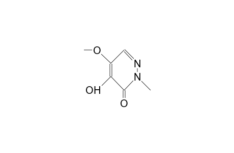 4-Hydroxy-5-methoxy-2-methyl-2H-pyridazin-3-one