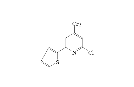 2-chloro-6-(2-thienyl)-4-trifluoromethyl)pyridine