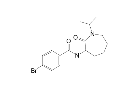 4-Bromo-N-(1-isopropyl-2-oxoazepan-3-yl)benzamide