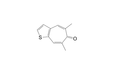 5,7-dimethyl-6H-cyclohepta[b]thiophen-6-one