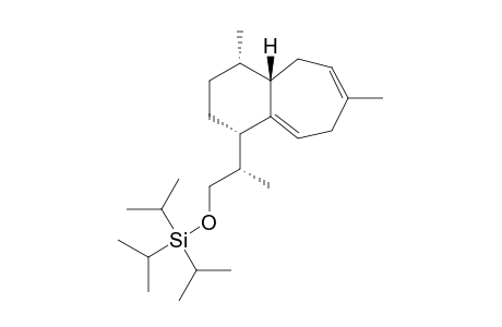 (7S,8R,11S,2'S)-4,8.alpha.-Dimethyl-11.beta.-[1'-[(triisopropylsilyl)oxy]prop-2'-yl]bicyclo[5.4.0]undeca-1,4-diene