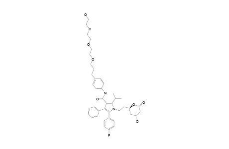 #34;5-(4-FLUOROPHENYL)-1-[2-[(2R,4R)-4-HYDROXY-6-OXOTETRAHYDRO-2H-PYRAN-2-YL]-ETHYL]-N-[4-[3-[2-[2-(2-HYDROXYETHOXY)-ETHOXY]-ETHOXY]-PROPYL]-PHENYL]-2-ISOPROPY