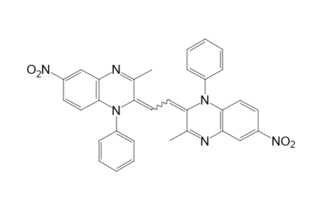 2,2'-Ethanediylidenebis[1,2-dihydro-3-methyl-6-nitro-1-phenylquinoxaline]