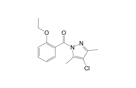 (4-CHLORO-3,5-DIMETHYL-1H-PYRAZOL-1-YL)-(2-ETHOXYPHENYL)-METHANONE