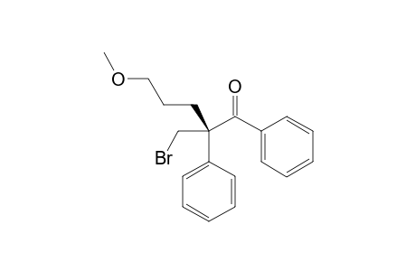 (S)-2-(bromomethyl)-5-methoxy-1,2-diphenylpentan-1-one