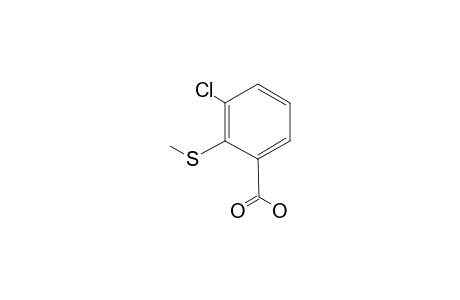 3-Chloranyl-2-methylsulfanyl-benzoic acid