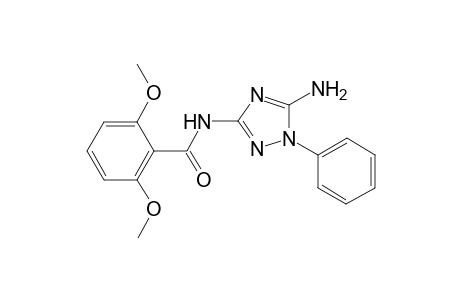 N-(5-amino-1-phenyl-1H-1,2,4-triazol-3-yl)-2,6-dimethoxybenzamide