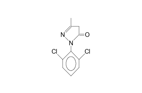 1-(2,6-Dichloro-phenyl)-3-methyl-pyrazolin-5-one