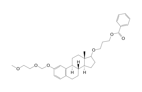 3-[2'-(Methoxyethoxy)methoxy]estra-1',3',5'(10')-trien-17'-yloxy]propyl benzoate