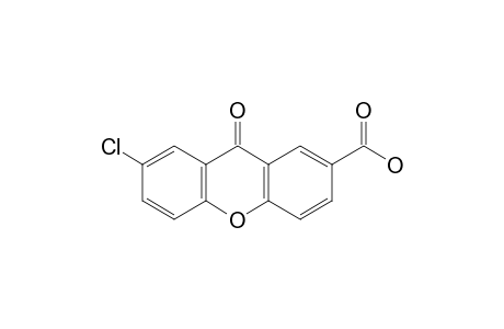 9H-Xanthene-2-carboxylic acid, 7-chloro-9-oxo-