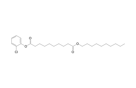 Sebacic acid, 2-chlorophenyl decyl ester