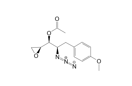 2-[2-Azido-3-(4-methoxyphenyl)-1-(methoxycarbonyl)propyl]oxirane