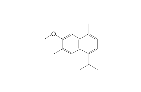 1,6-dimethyl-4-isopropyl-7-methoxynaphthalene