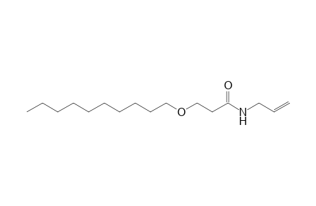 Propanamide, 3-(decyloxy)-N-2-propenyl-