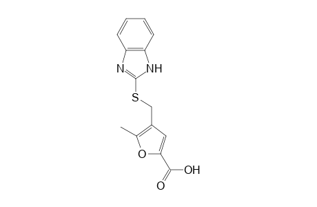 4-(1H-benzimidazol-2-ylsulfanylmethyl)-5-methyl-furan-2-carboxylic acid