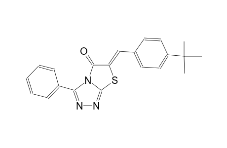 thiazolo[2,3-c][1,2,4]triazol-5(6H)-one, 6-[[4-(1,1-dimethylethyl)phenyl]methylene]-3-phenyl-, (6Z)-