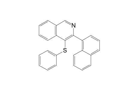 3-(Naphthalen-1-yl)-4-(phenylthio)isoquinoline