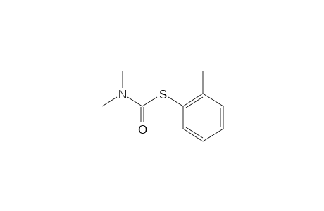 Carbamic acid, dimethylthio-, S-o-tolyl ester