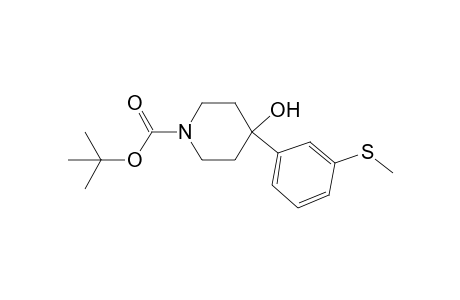 1-tert-Butoxycarbonyl-4-hydroxy-4-[3-(methylthio)phenyl]piperidine