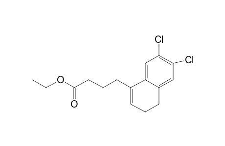 Ethyl 4-[6,7-dichloro-3,4-dihydronaphth-1-yl]butyrate