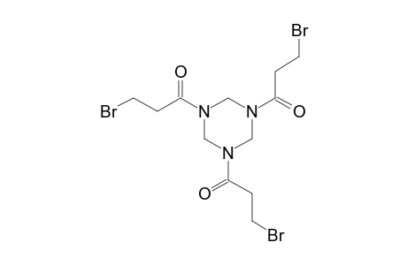 HEXAHYDRO-1,3,5-TRIS(3-BROMOPROPIONYL)-s-TRIAZINE