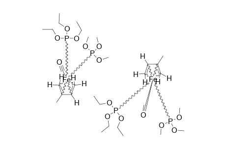 CARBONYL-[1-4-ETA-(2-METHYLBUTA-1,3-DIENE)]-(TRIETHOXYPHOSPHINE)-(TRIMETHOXYPHOSPHINE)-IRON;ISOMER-#1/2