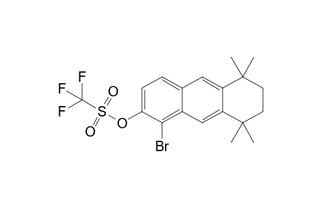 1-Bromo-5,6,7,8-tetrahydro-5,5,8,8-tetramethyl-2-anthracenyl trifluoromethanesulfonate