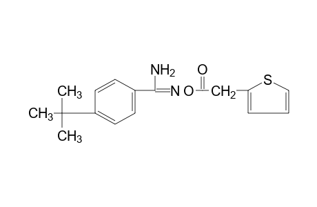 p-tert-butyl-O-[(2-thienyl)acetyl]benzamidoxime