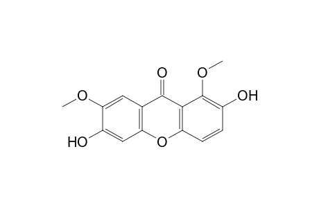 2,6-DIHYDROXY-1,7-DIMETHOXYXANTHONE;CALOPHYMEMBRANOL_A