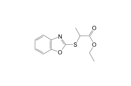 2-(Benzooxazol-2-ylsulfanyl)-propionic acid, ethyl ester