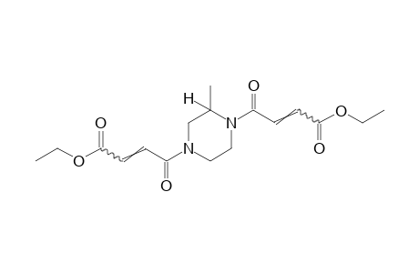 3,3'-[(2-methyl-1,4-piperazinediyl)dicarbonyl]diacrylic acid, diethyl ester