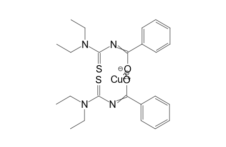 copper(II) N-(diethylcarbamothioyl)benzimidate