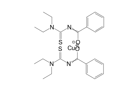 copper(II) N-(diethylcarbamothioyl)benzimidate