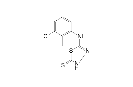 5-(3-chloro-o-toluidino)-1,3,4-thiadiazoline-2-thione