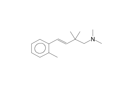 1-DIMETHYLAMINO-2,2-DIMETHYL-4-(2-METHYLPHENYL)-3E-BUTENE