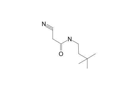 2-cyano-N-(3,3-dimethylbutyl)acetamide