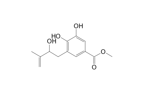 METHYL_3,4-DIHYDROXY-5-(2-HYDROXY-3-METHYL-3-BUTENYL)-BENZOATE