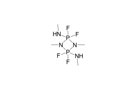 1,3,2,4-Diazadiphosphetidine,2,2,4,4-tetrafluoro-2,2,4,4-tetrahydro-1,3-dimethyl-2,4-bis(methylamino)-