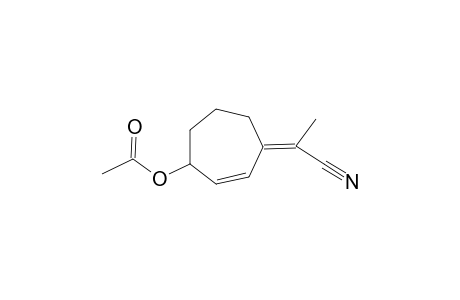 (Z)-4-(1-CYANOETHYLIDENE)-CYCLOHEPT-2-EN-1-YL-ACETATE